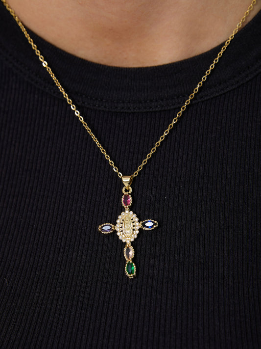 Athena Cross Necklace