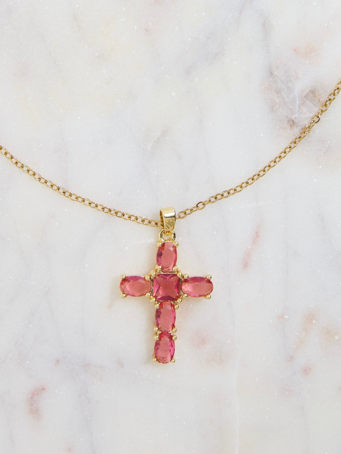 Chloe Cross Necklace