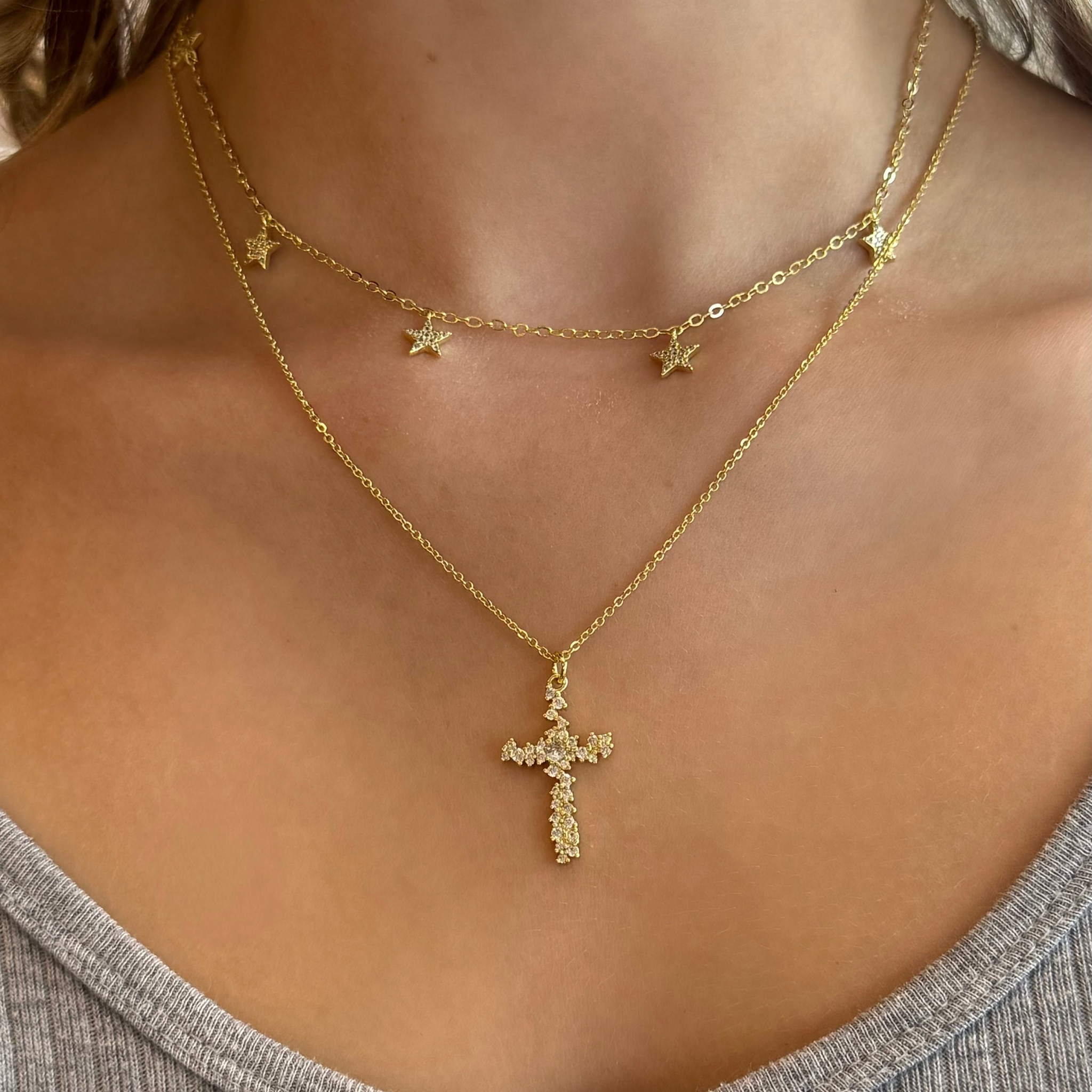 Dainty Cross Necklace