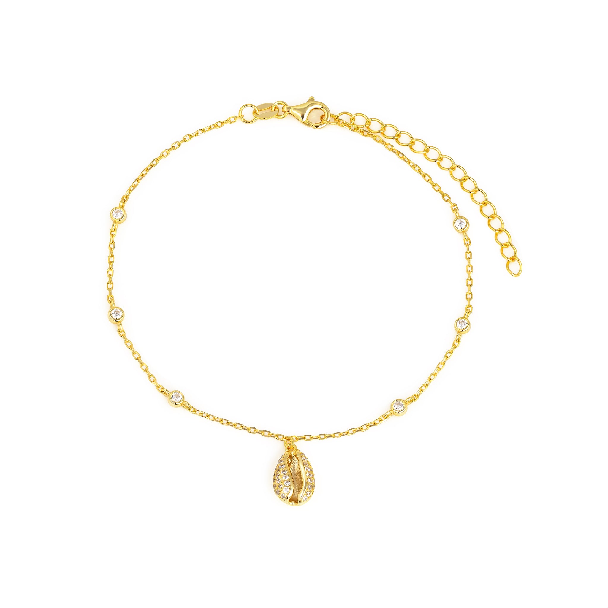 Santorini Shell Anklet