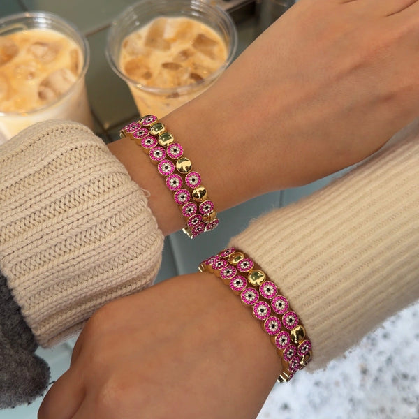 Mini Belle Pink Protection Bracelet