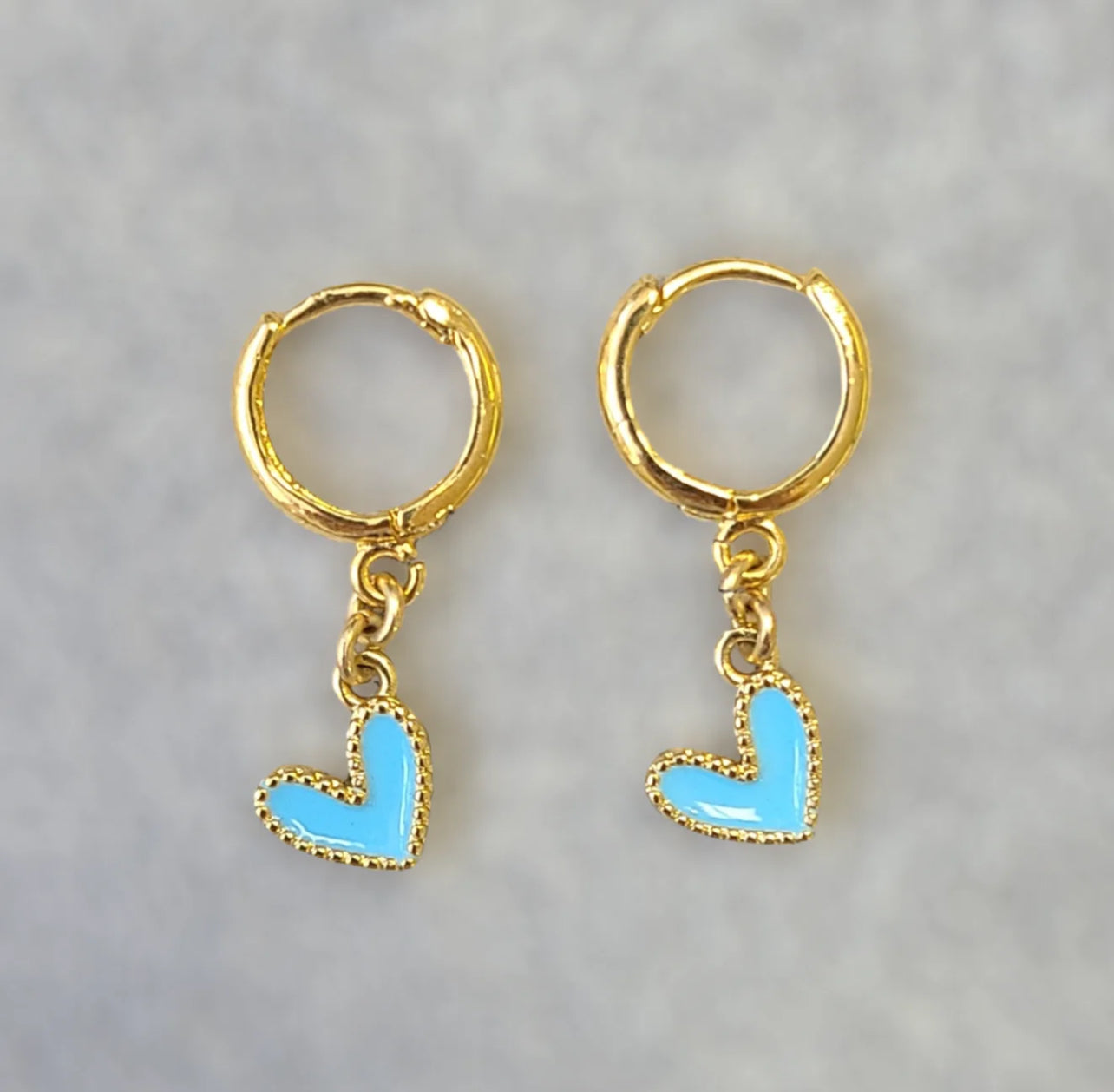 Heart Hoop Earrings