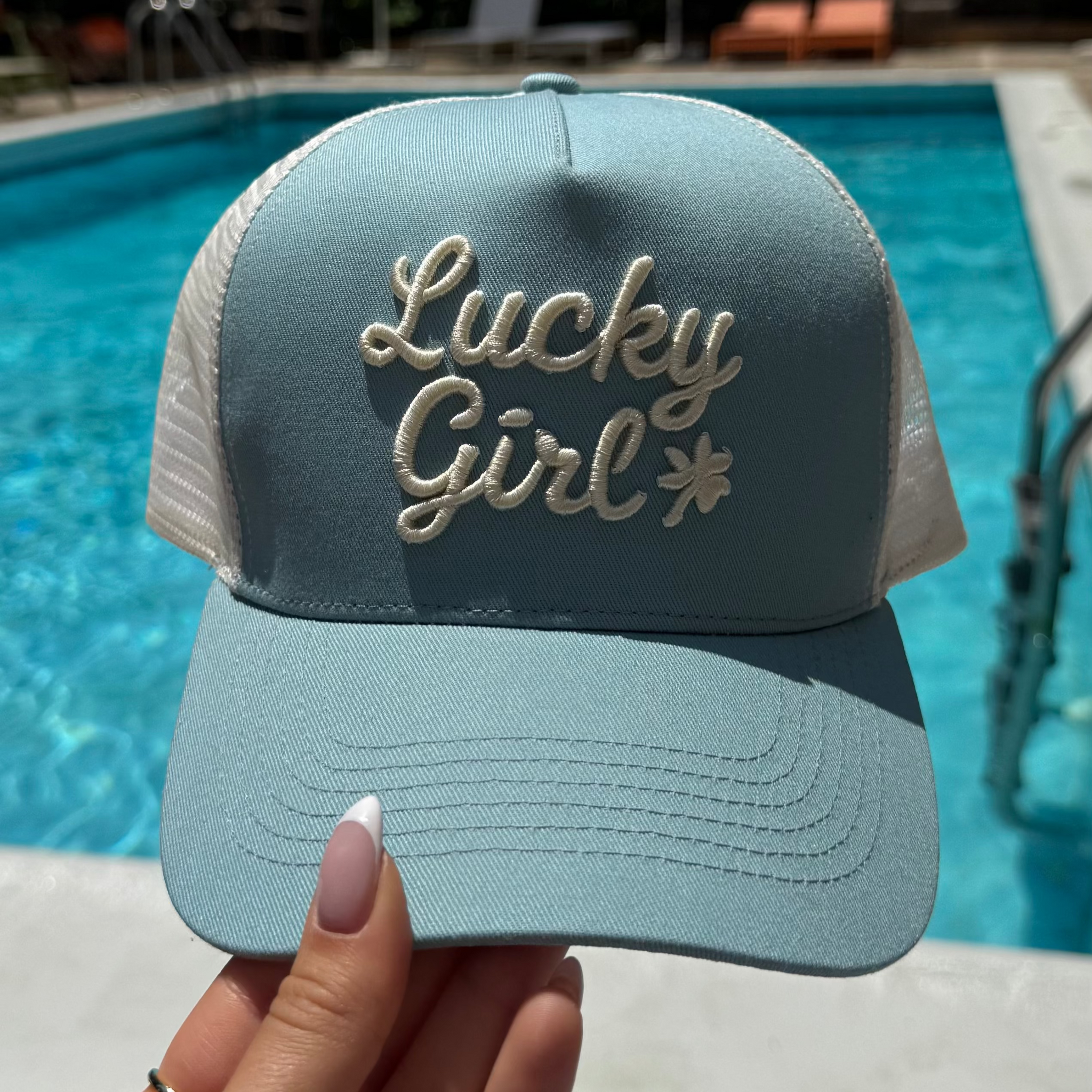 Lucky Girl Trucker Hat